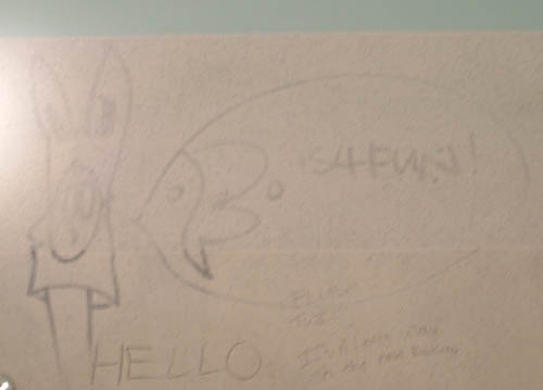 Writing on the Wall