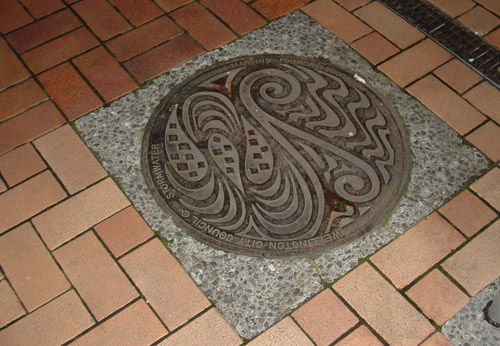Man Hole Art