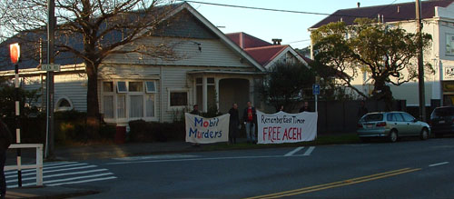 Protesters Protesting