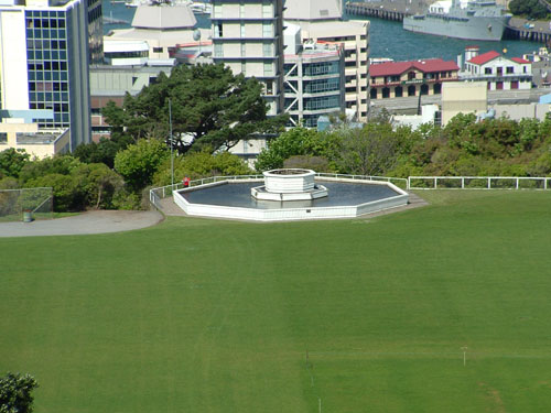 Waterless Fountain