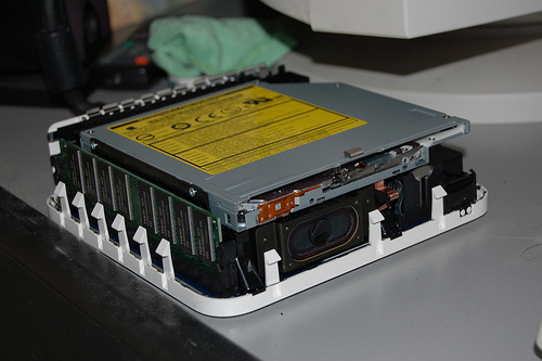 Inside a Mac mini